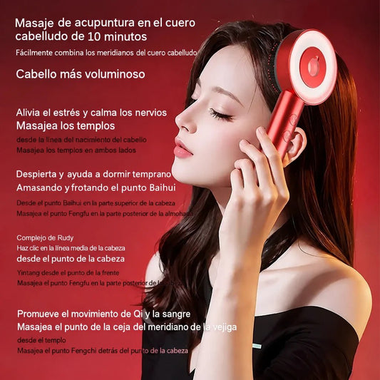 Masajeador de cuero cabelludo con peine - Chimishop
