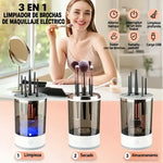 Limpiador Eléctrico de Brochas de Maquillaje