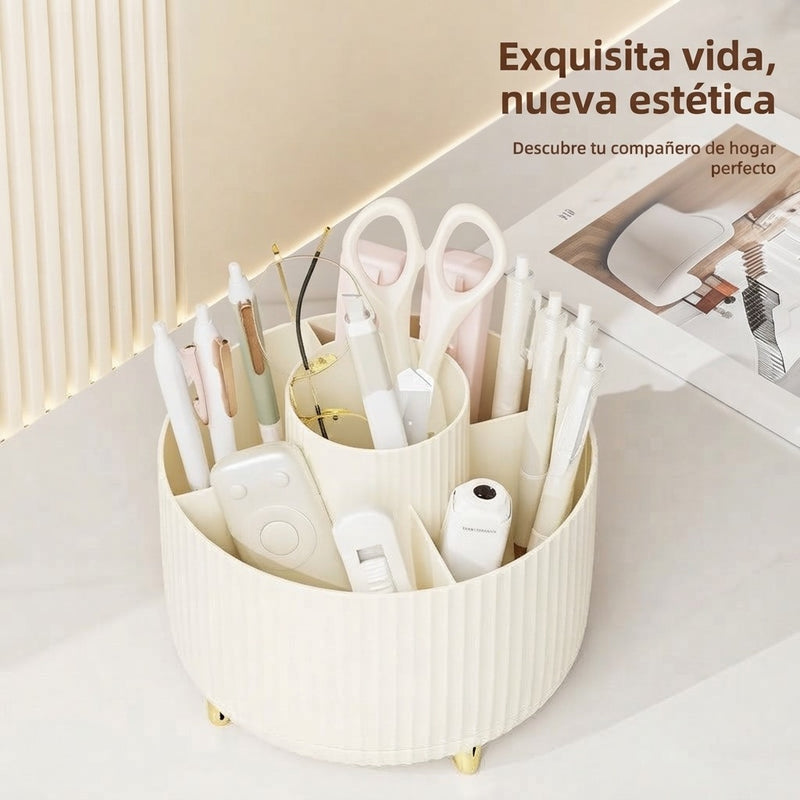 Organizador de maquillaje giratorio 360º
