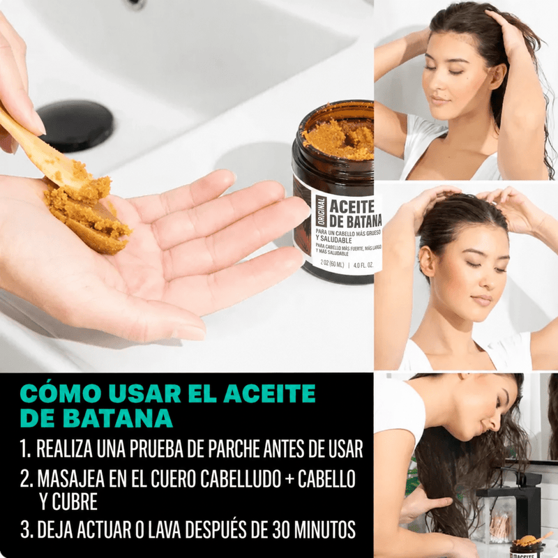 Aceite de Batana 100% para el cabello – 118 ml - Chimishop